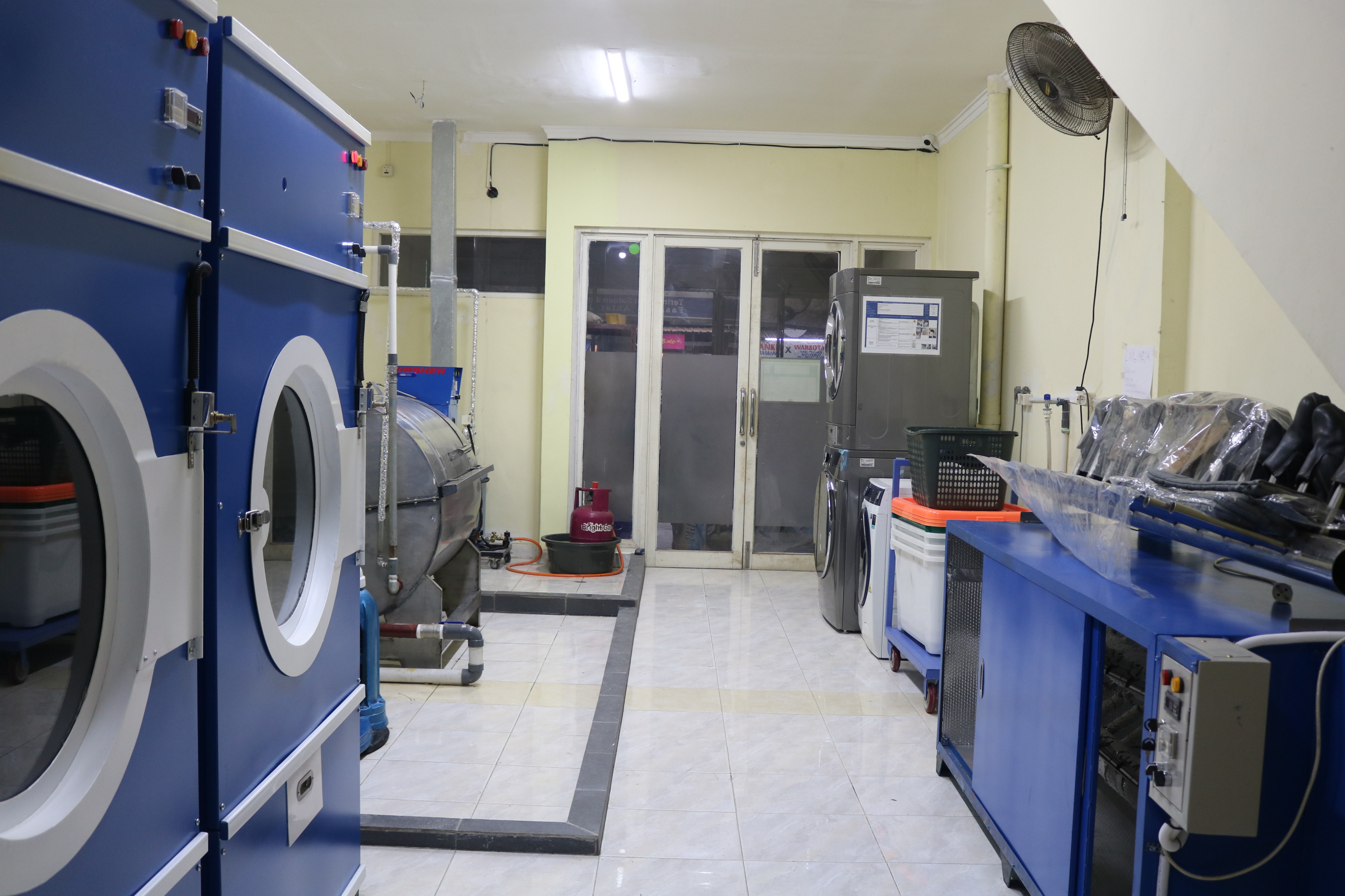 whole area of laundry